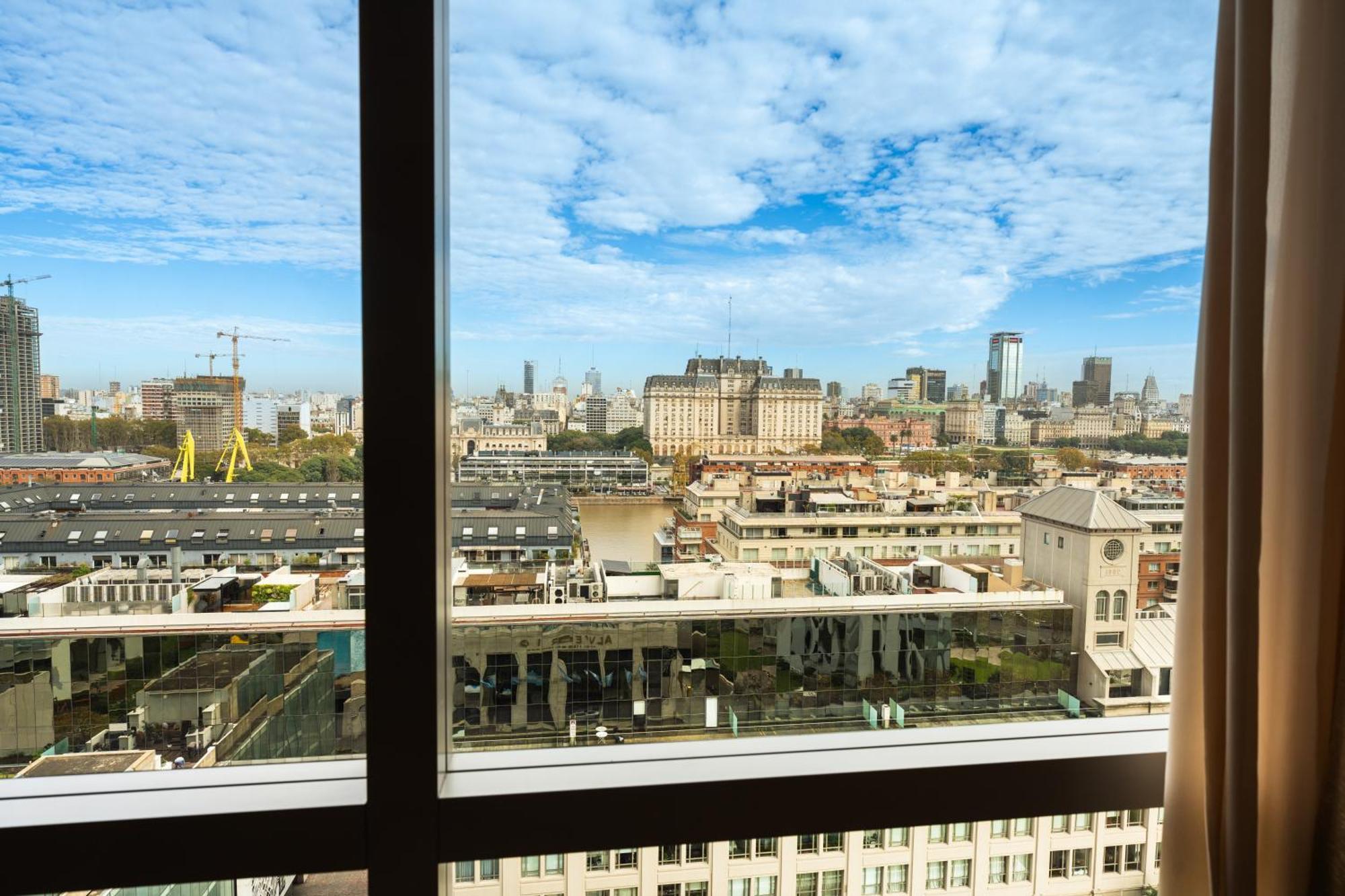 Alvear Icon Hotel 부에노스아이레스 외부 사진 View from a room at the hotel